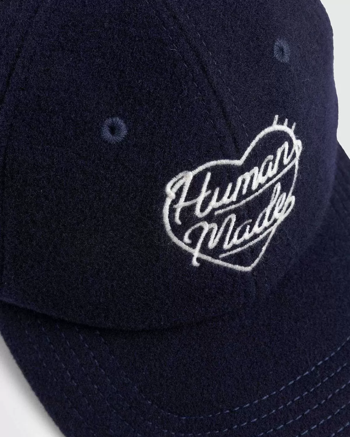 6panel_uldkasket_navy_5.webp Hatte>Human Made 6-Panel Uldkasket Navy
