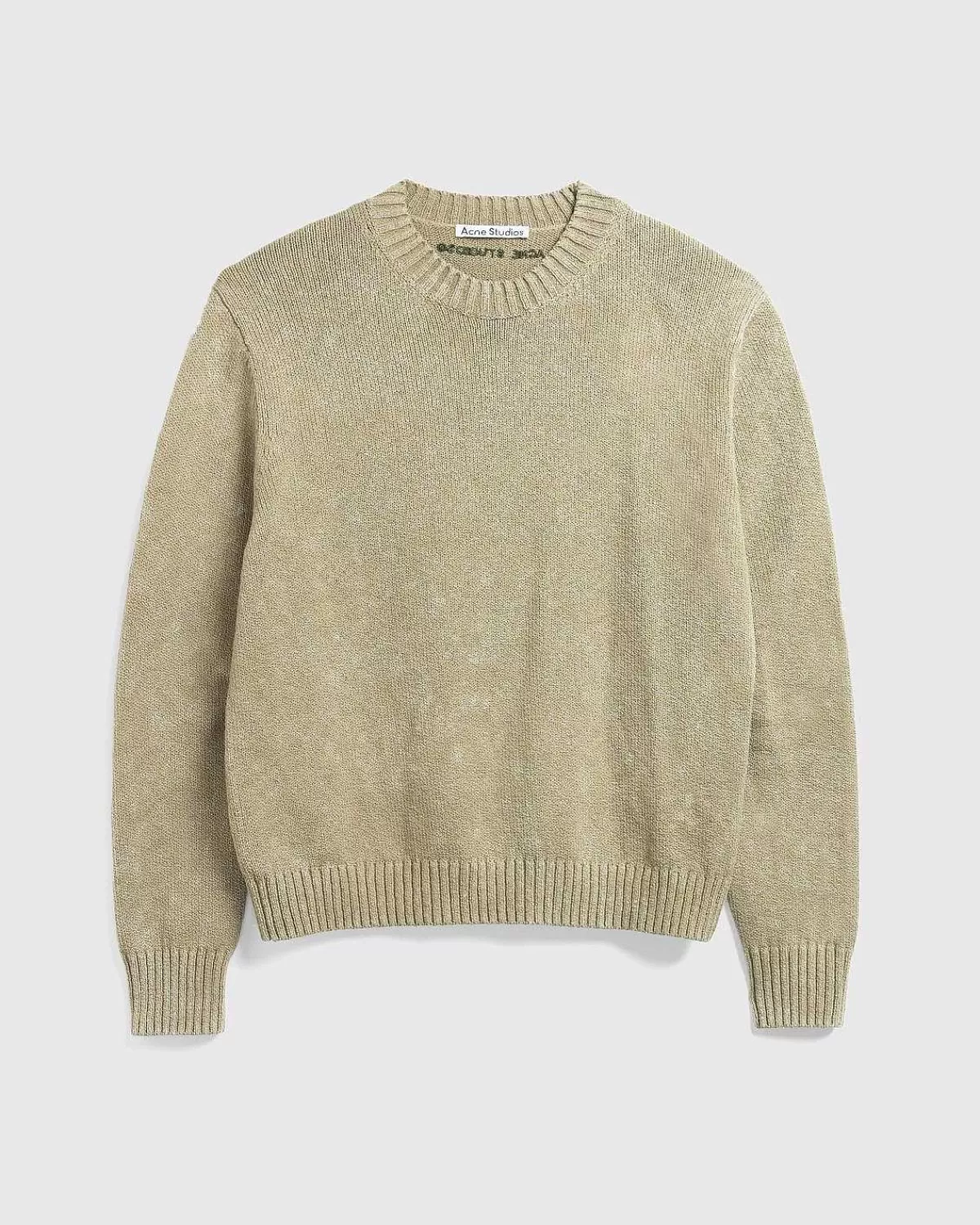 acid_wash_jumper_olivengron_1.webp Strik>Acne Studios Acid Wash Jumper Olivengron