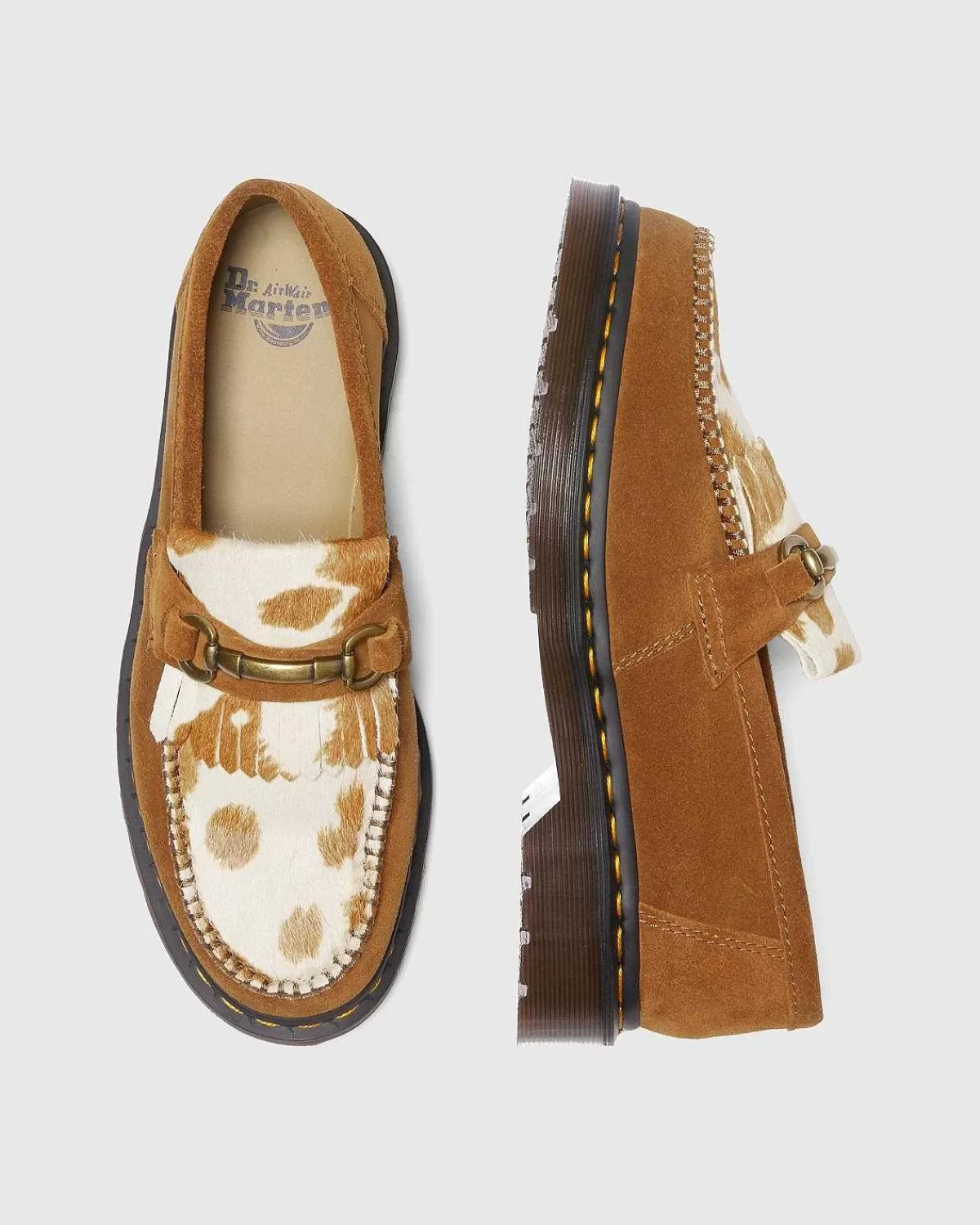 adrian_snaffle_pecan_brownjersey_cow_print_4.webp Sko>Dr. Martens Adrian Snaffle Pecan Brown/Jersey Cow Print