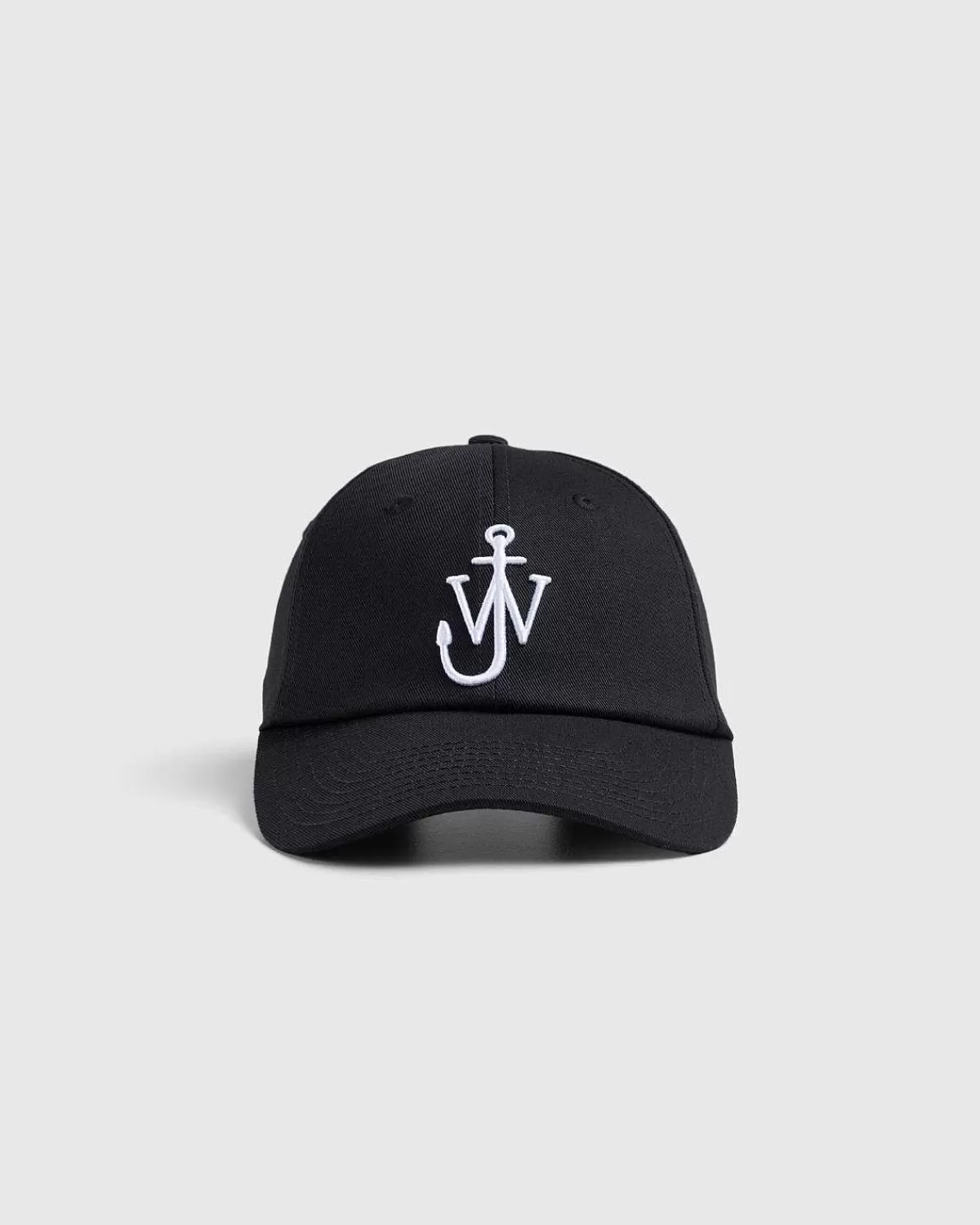 anchor_logo_baseball_cap_sort_2.webp Hatte>J.W. Anderson Anchor Logo Baseball Cap Sort