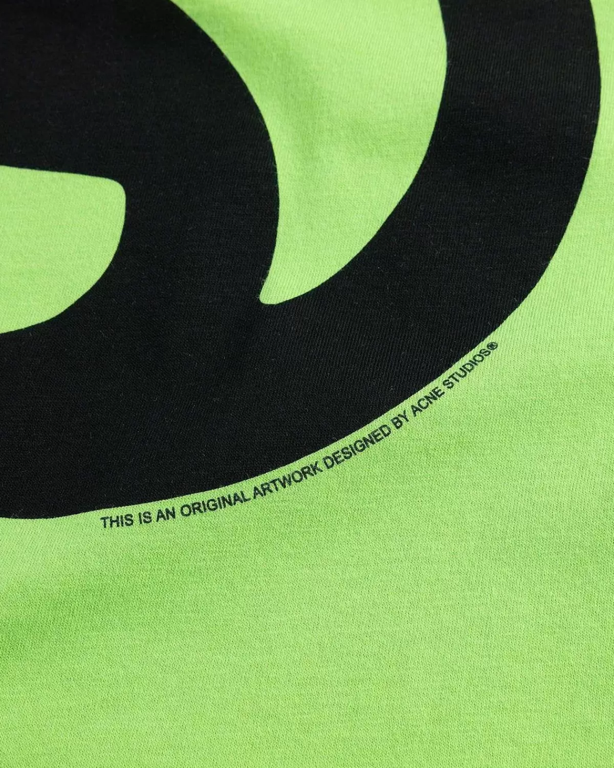 artwork_tshirt_sharp_green_6.webp T-Shirts>Acne Studios Artwork T-Shirt Sharp Green