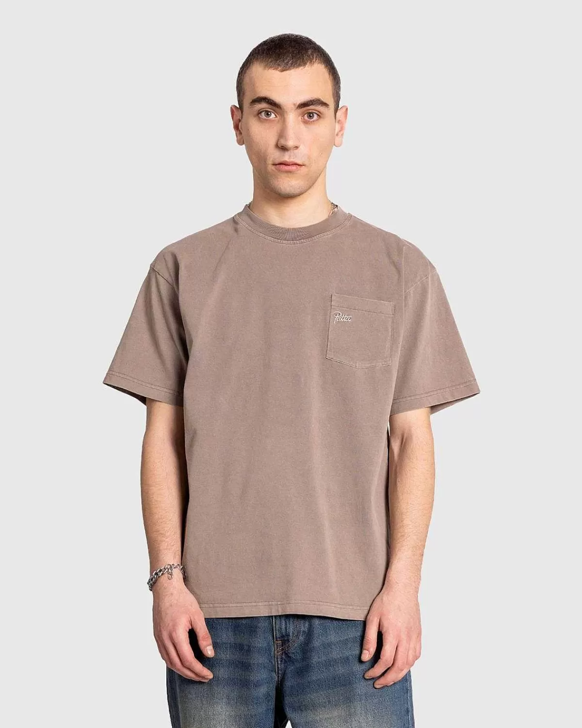 basic_pocket_tshirt_driftwood_2.webp T-Shirts>Patta Basic Pocket T-Shirt Driftwood