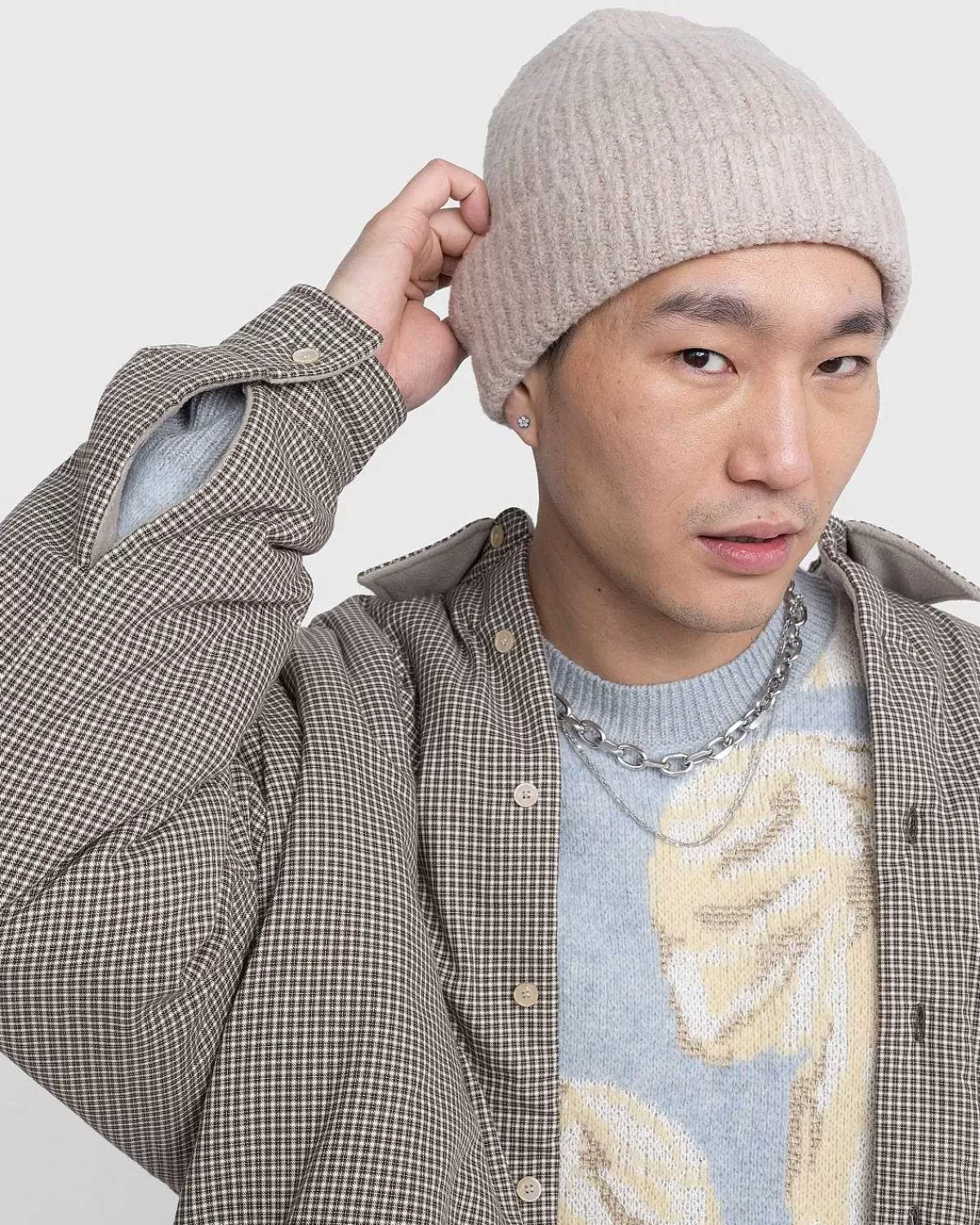 beanie_beanie_af_uldblanding_4.webp Vinter Tilbehør>Acne Studios Beanie Beanie Af Uldblanding
