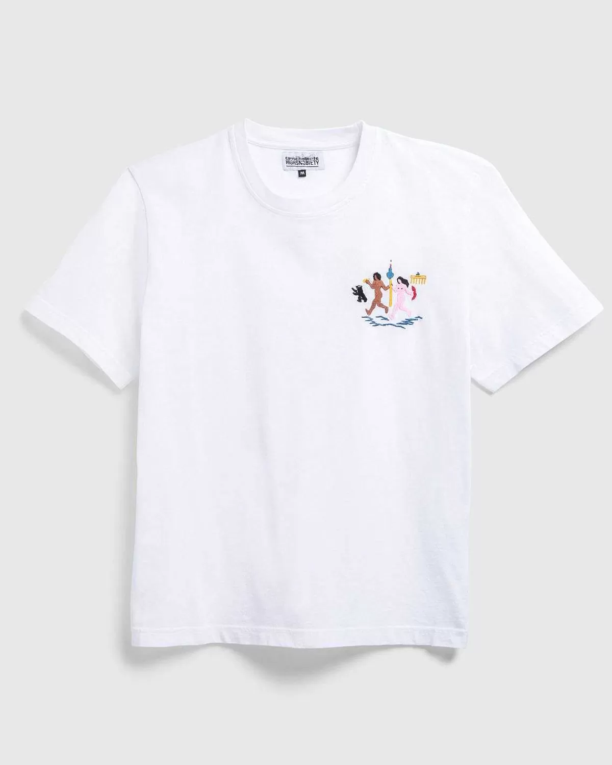 berliner_love_affair_tshirt_hvid_1.webp T-Shirts>Carne Bollente Berliner Love Affair T-Shirt Hvid