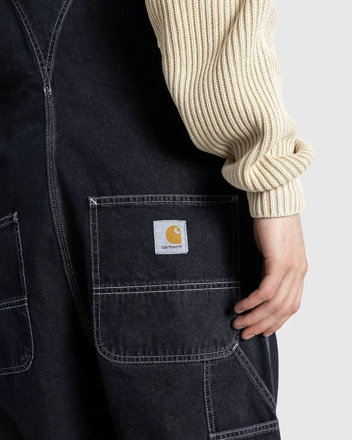 bib_overall_sortstenvasket_4.webp Bukser>Carhartt WIP Bib Overall Sort/Stenvasket