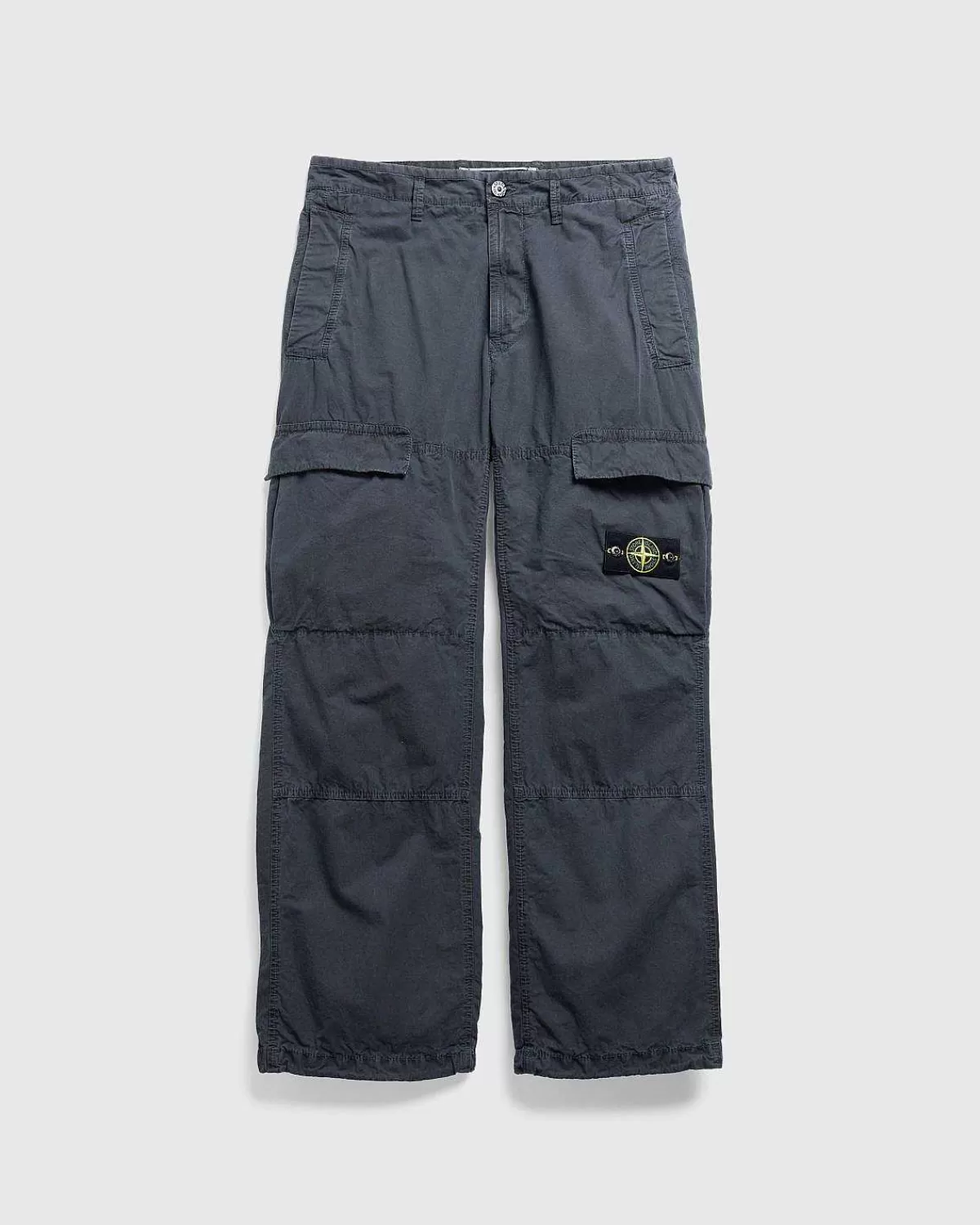 bomuld_cargo_bukser_charcoal_1.webp Bukser>Stone Island Bomuld Cargo Bukser Charcoal