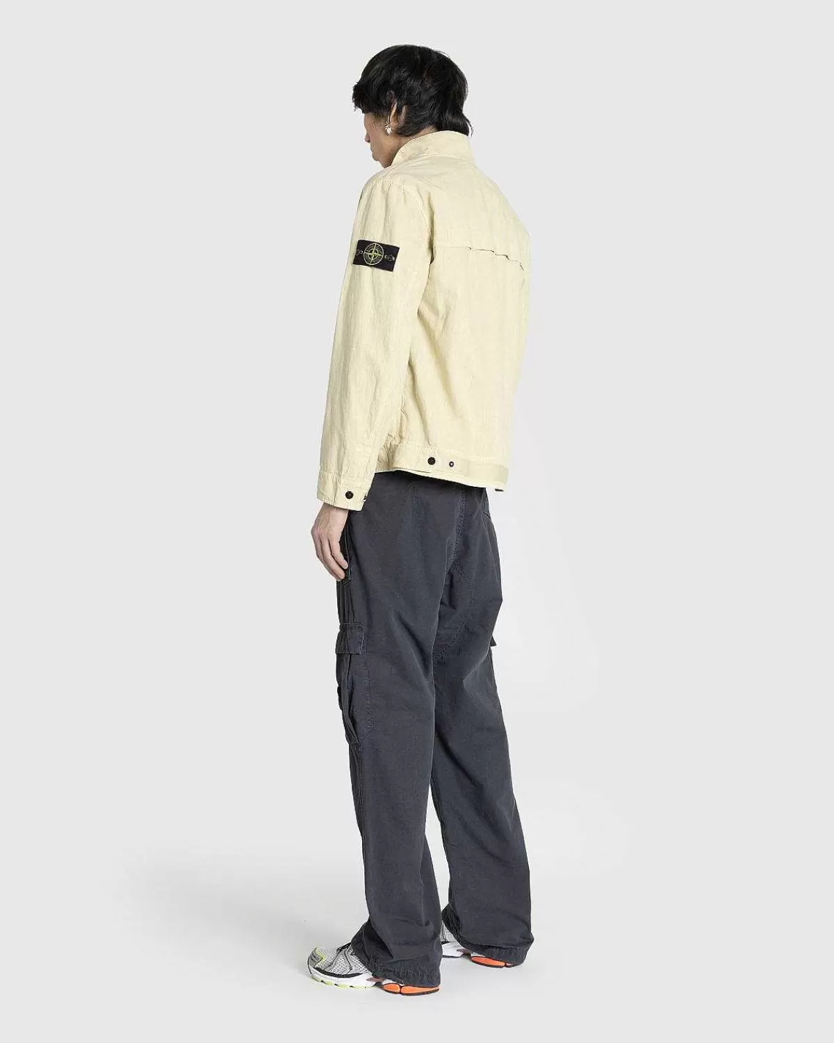 bomuld_cargo_bukser_charcoal_4.webp Bukser>Stone Island Bomuld Cargo Bukser Charcoal