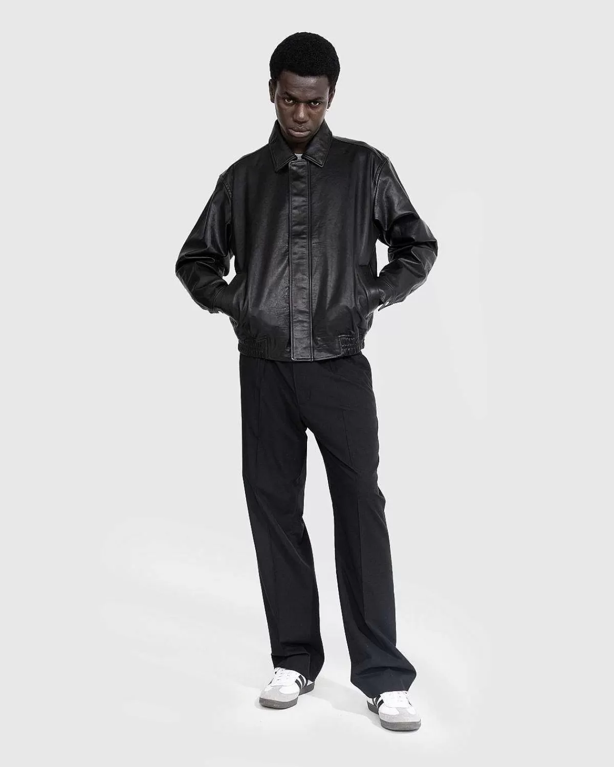 bomuld_plisseret_buks_sort_6.webp Bukser>Highsnobiety HS05 Bomuld Plisseret Buks Sort
