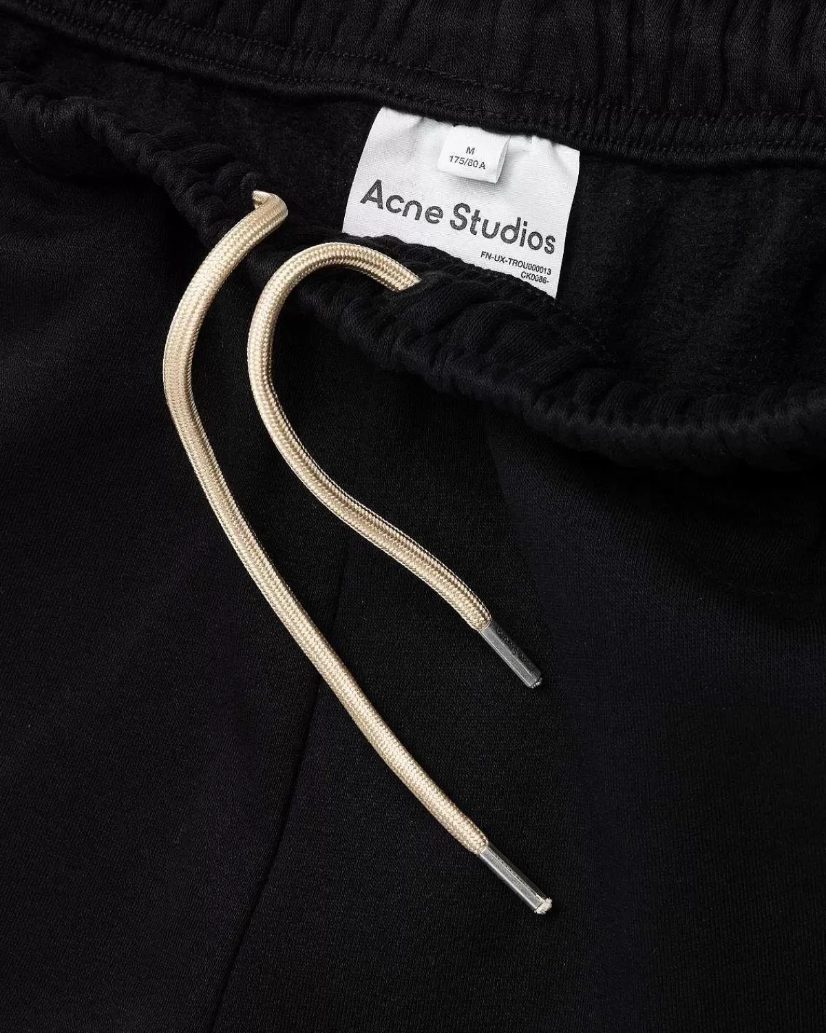 bomulds_joggingbukser_sort_6.webp Bukser>Acne Studios Bomulds Joggingbukser Sort