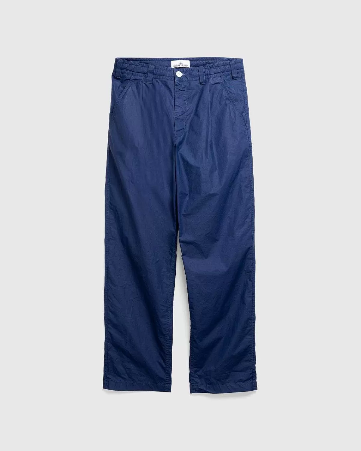 bomuldsbukser_kongebla_1.webp Bukser>Stone Island Bomuldsbukser Kongebla