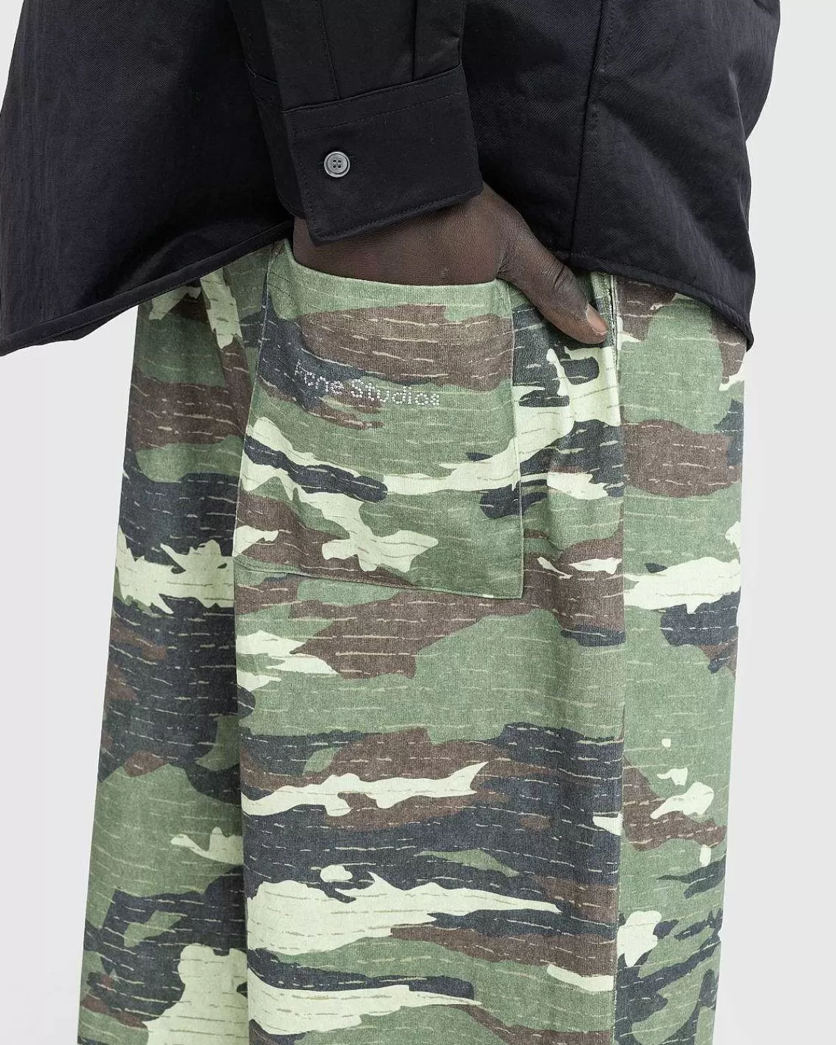 bomuldsjersey_loungebukser_khaki_gron_5.webp Bukser>Acne Studios Bomuldsjersey Loungebukser Khaki Gron