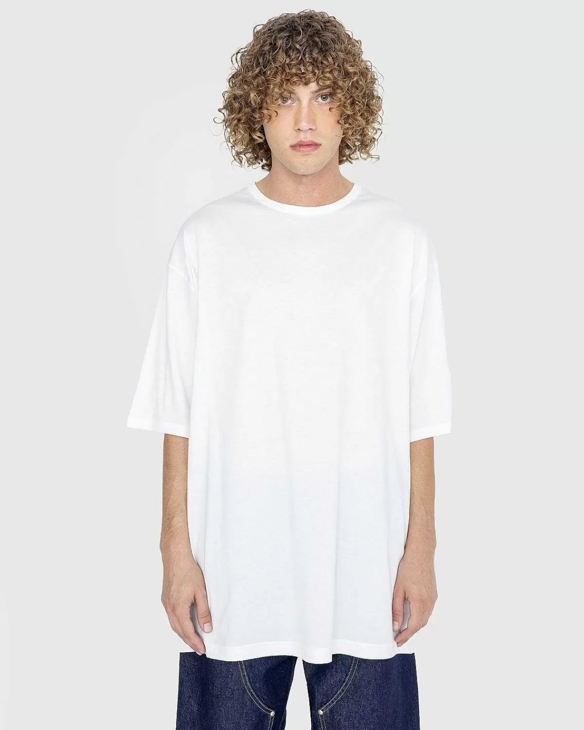 boxy_bomuld_tshirt_off_white_2.webp T-Shirts>Y-3 Boxy Bomuld T-Shirt Off White