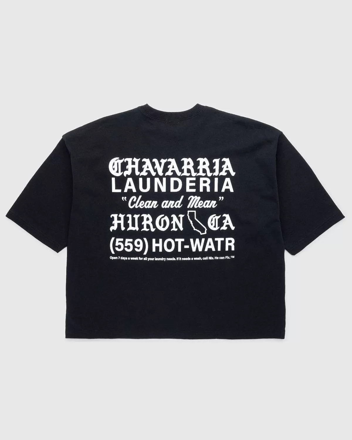 buffalo_pocket_tshirt_sort_1.webp T-Shirts>Willy Chavarria Buffalo Pocket T-Shirt Sort
