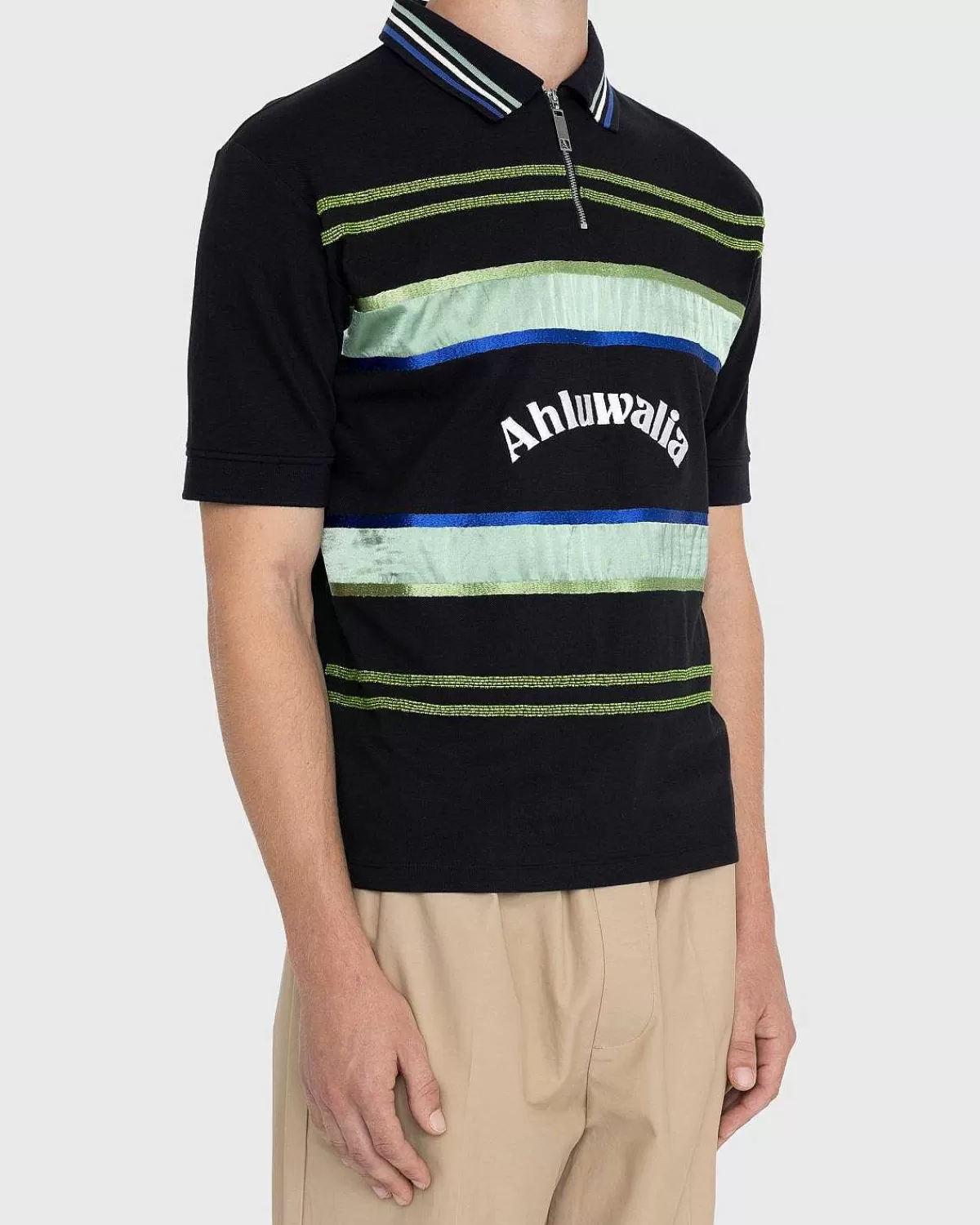 buke_kortaermet_polo_sort_3.webp T-Shirts>Ahluwalia Buke Kortaermet Polo Sort