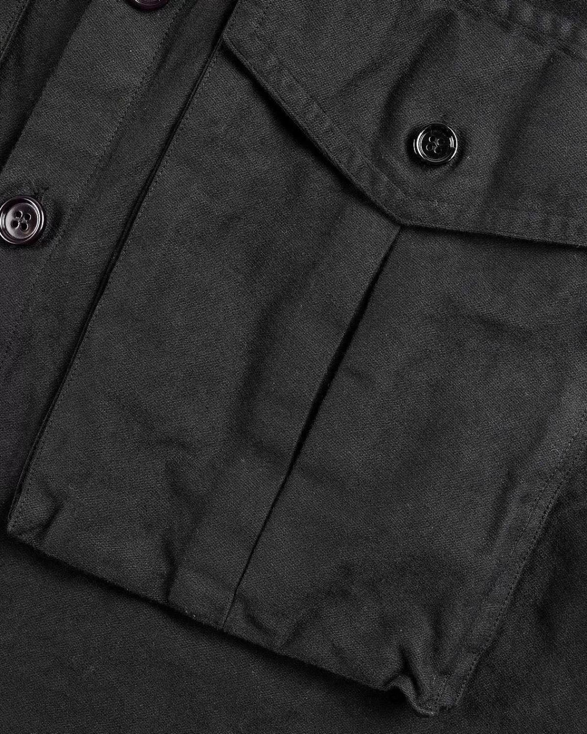 century_cargo_skjorte_sort_6.webp Skjorter>Dries van Noten Century Cargo Skjorte Sort
