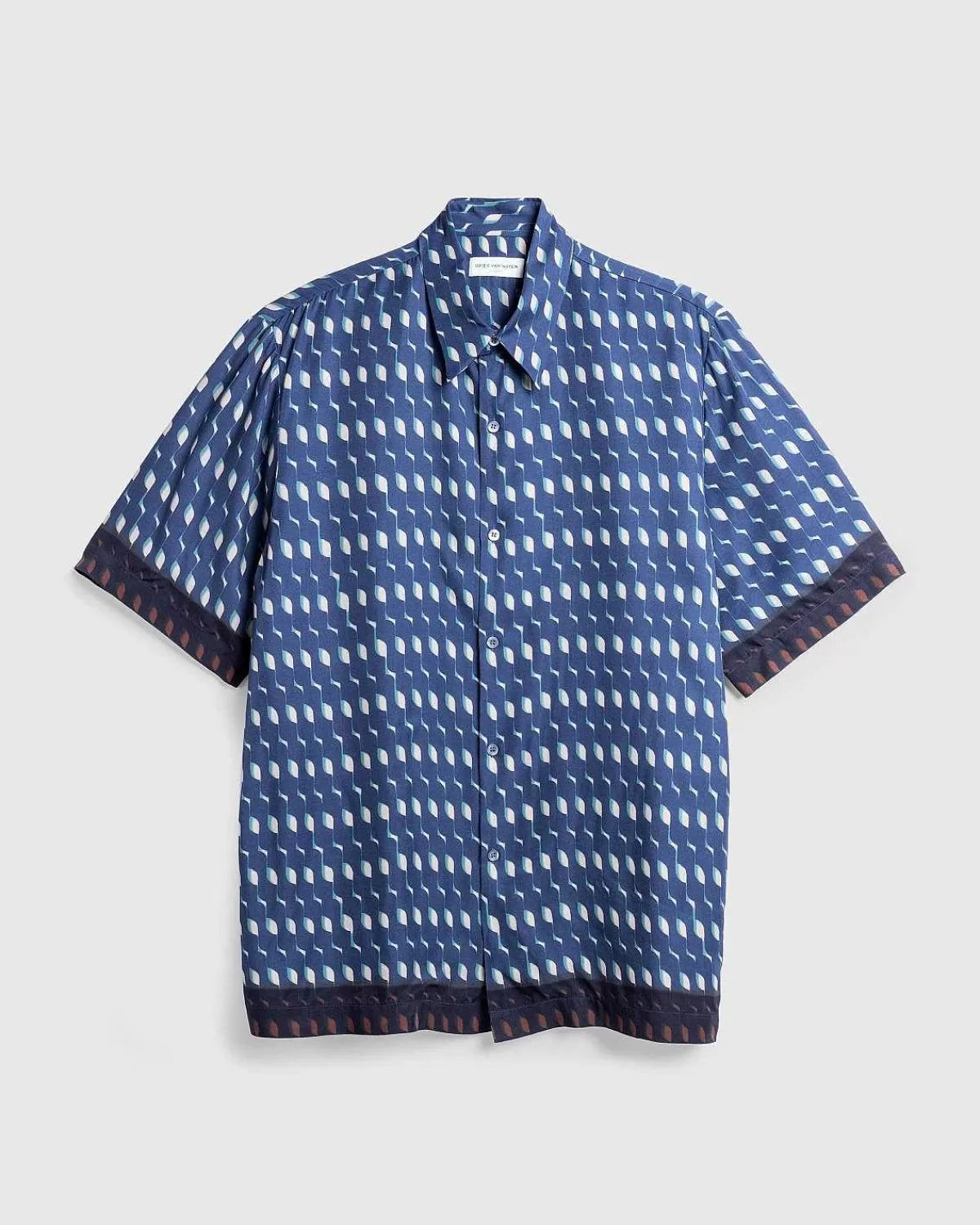 clasen_skjorte_bla_1.webp Skjorter>Dries van Noten Clasen Skjorte Bla