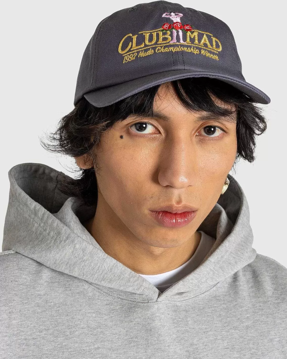 club_mad_1992_cap_grey_4.webp Hatte>Carne Bollente Club Mad 1992 Cap Grey