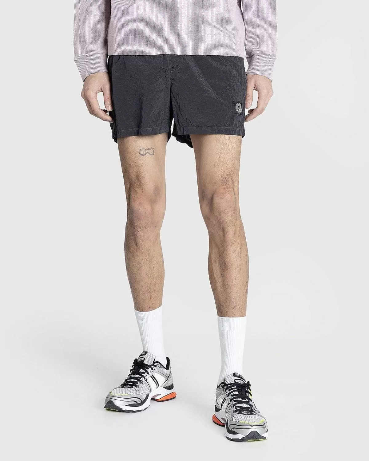 compass_svommeshorts_charcoal_2.webp Shorts>Stone Island Compass Svommeshorts Charcoal