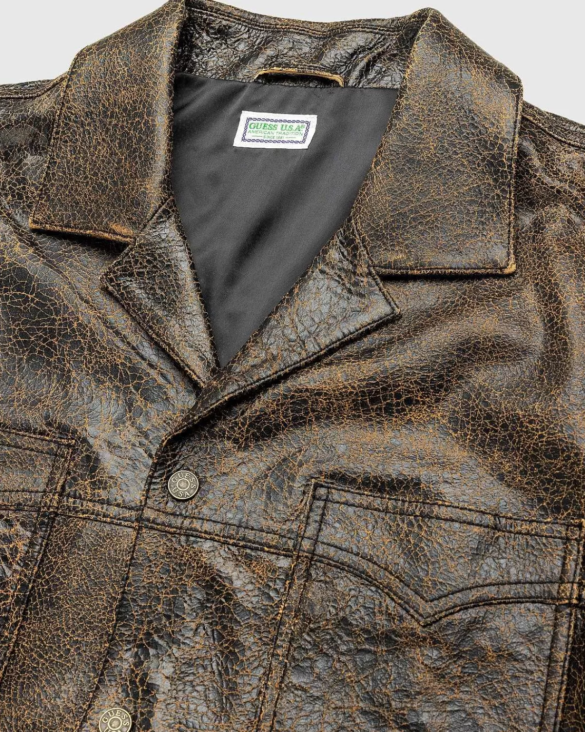 crackle_laederskjorte_amos_brown_multi_7.webp Overtøj>Guess USA Crackle Laederskjorte Amos Brown Multi
