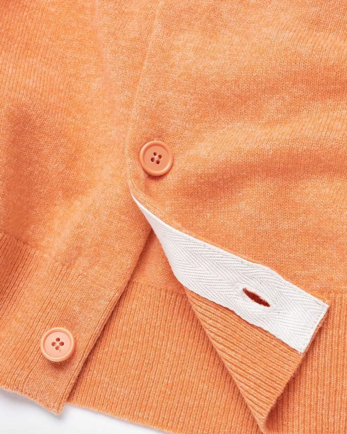 crewneck_cardigan_mandarin_orange_melange_7.webp Strik>Acne Studios Crewneck Cardigan Mandarin Orange Melange