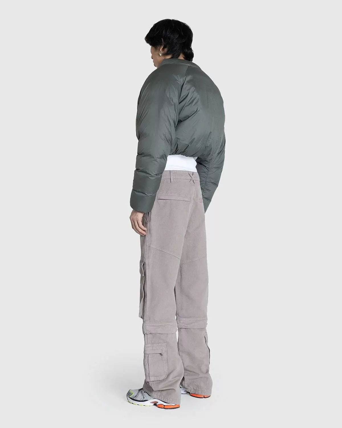 cropped_pillow_bomber_moss_4.webp Overtøj>Entire Studios Cropped Pillow Bomber Moss