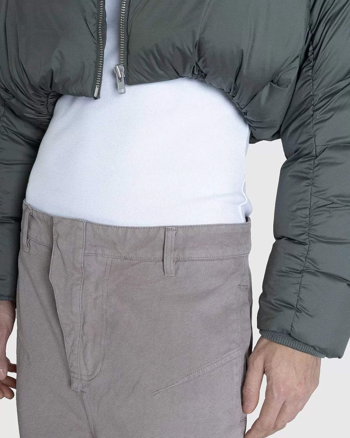 cropped_pillow_bomber_moss_5.webp Overtøj>Entire Studios Cropped Pillow Bomber Moss