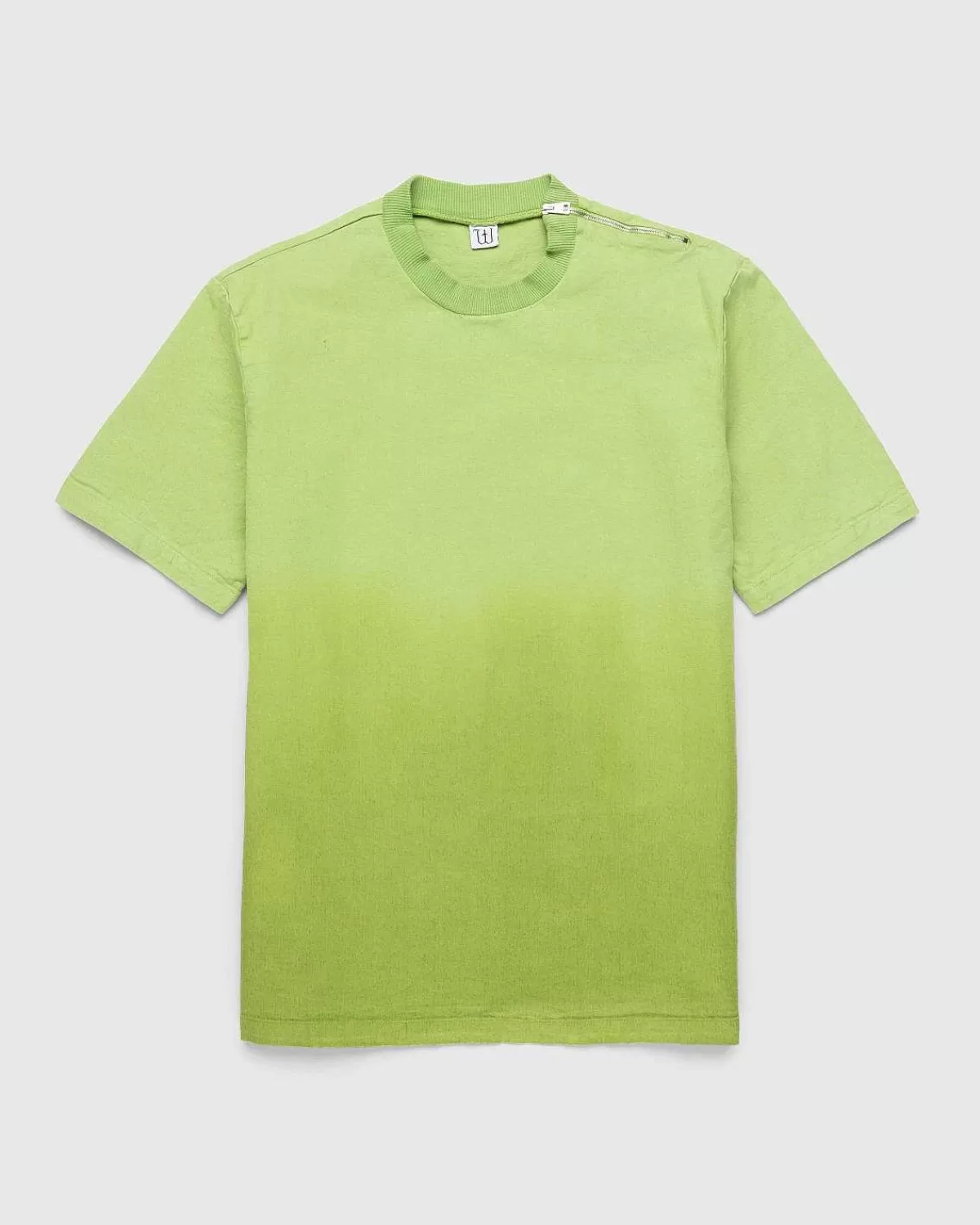 degrade_linen_tshirt_gron_1.webp T-Shirts>Winnie New York Degrade Linen T-Shirt Gron