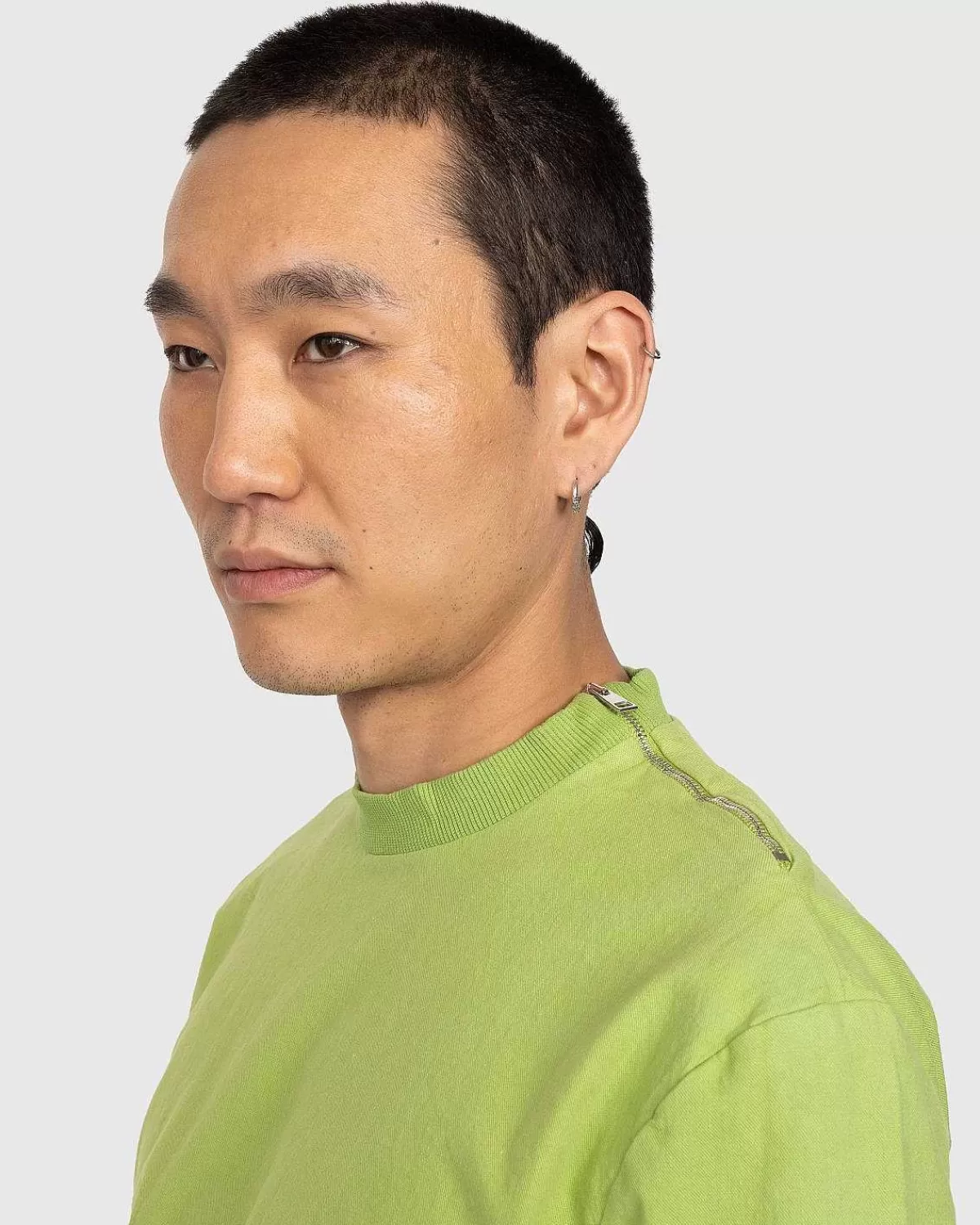 degrade_linen_tshirt_gron_4.webp T-Shirts>Winnie New York Degrade Linen T-Shirt Gron