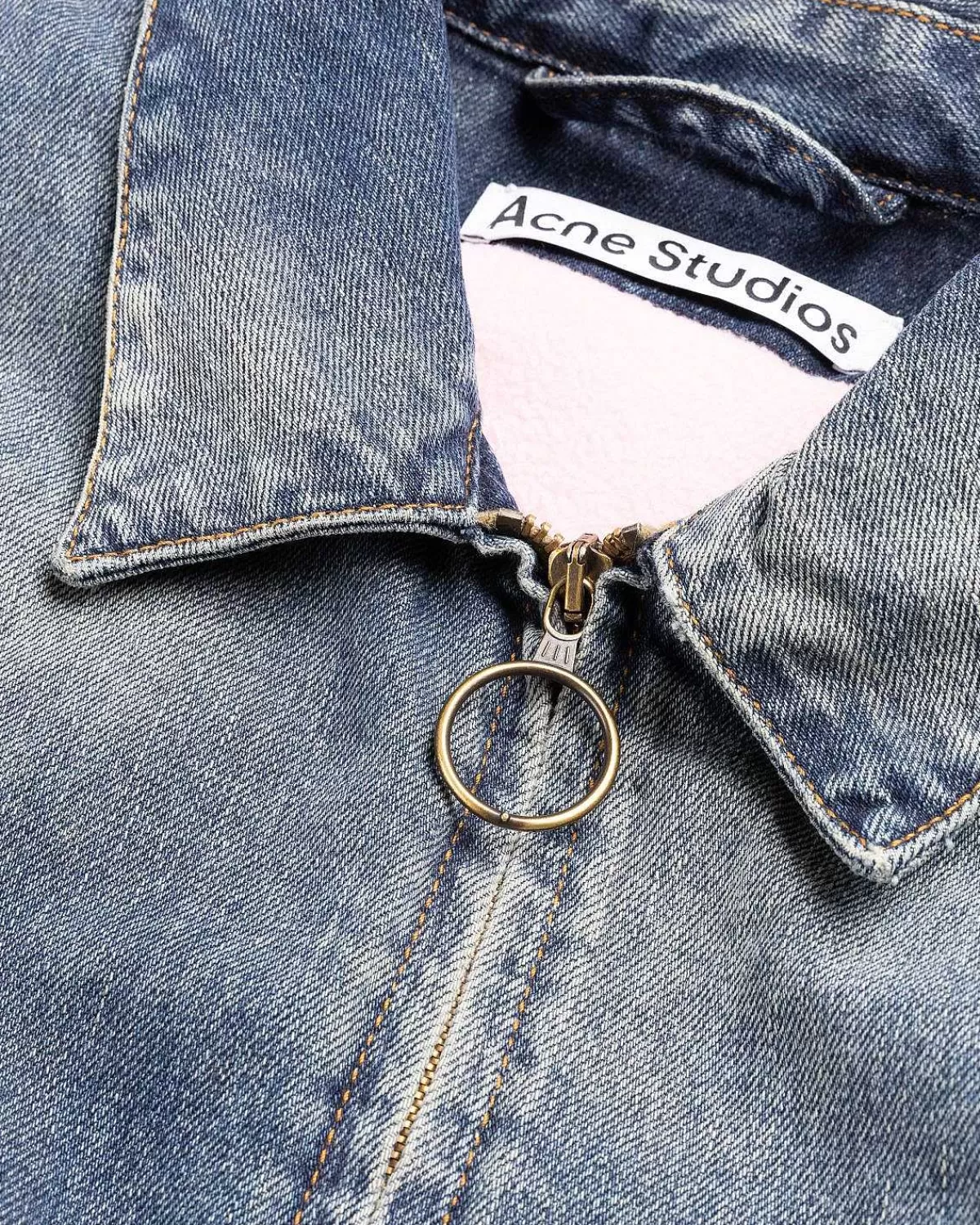 denim_polstret_jakke_bla_7.webp Overtøj>Acne Studios Denim Polstret Jakke Bla