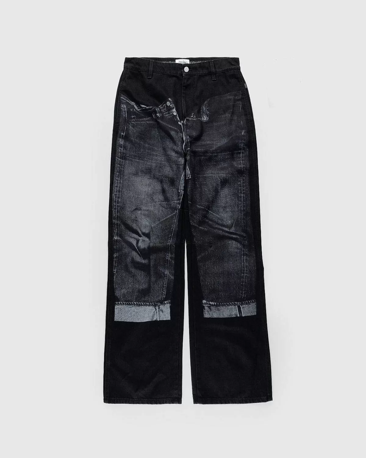 denim_trompe_loeil_jeans_sortgra_1.webp Bukser>Jean Paul Gaultier Denim Trompe L'Oeil Jeans Sort/Gra