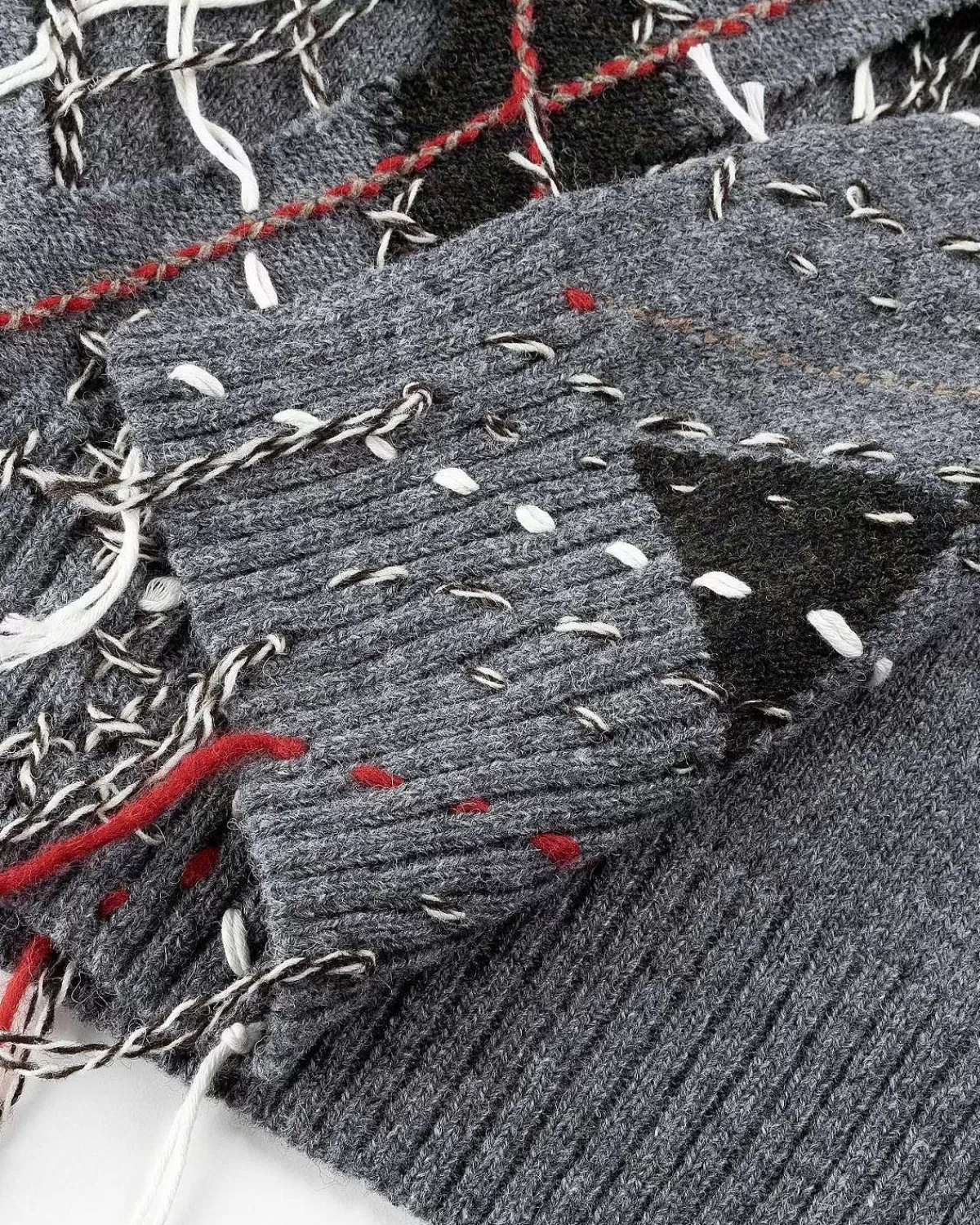 distressed_wool_sweater_vest_multi_5.webp Strik>Maison Margiela Distressed Wool Sweater Vest Multi