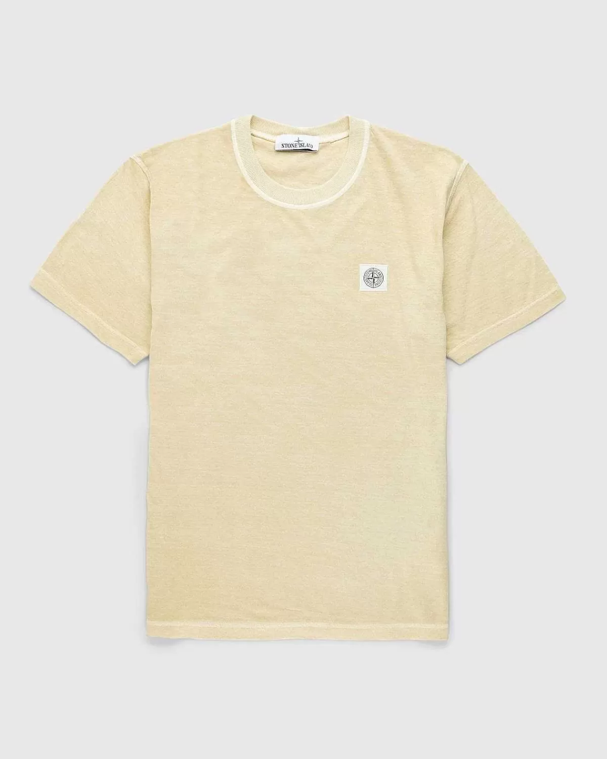 fissato_tshirt_natural_beige_1-1.webp T-Shirts>Stone Island Fissato T-Shirt Natural Beige