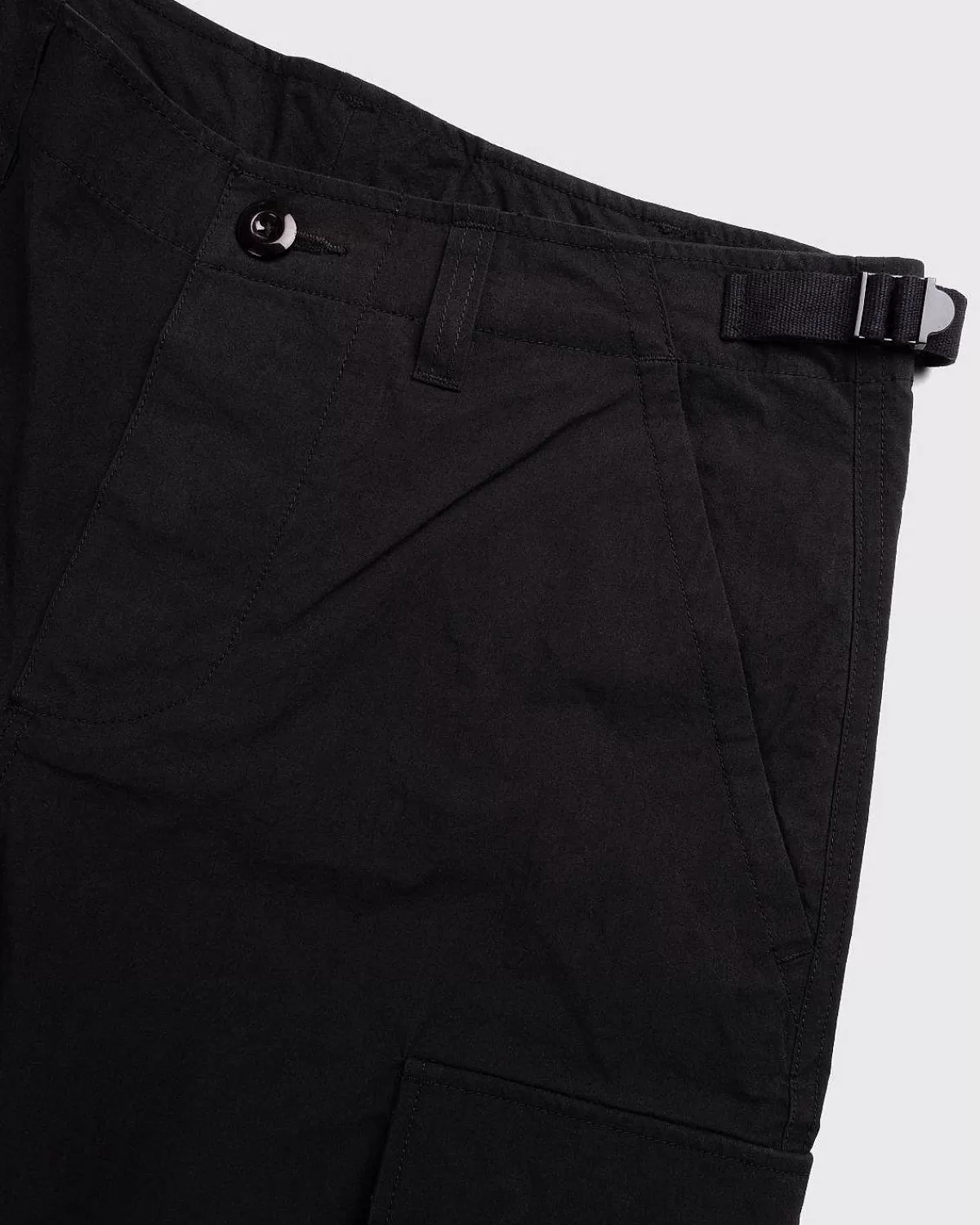 forstaerket_nylon_cargo_buks_sort_6.webp Bukser>Highsnobiety HS05 Forstaerket Nylon Cargo Buks Sort