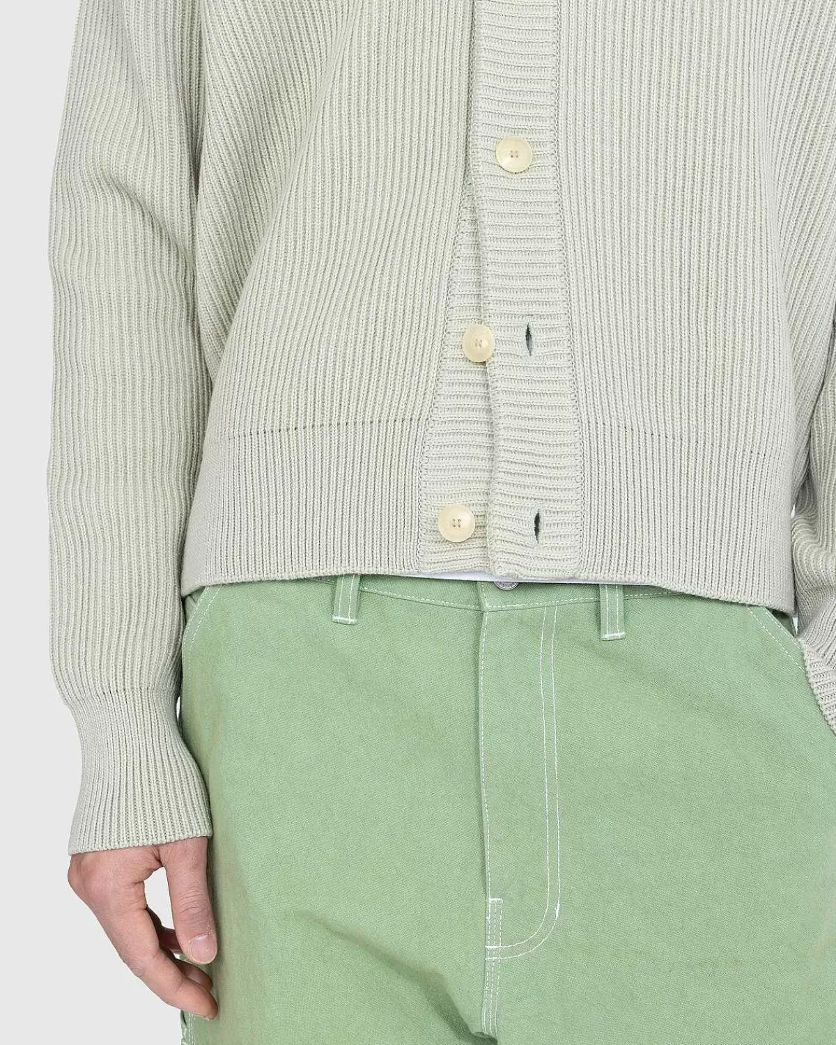 fransk_merino_rib_strik_cardigan_light_khaki_5.webp Strik>Auralee Fransk Merino Rib Strik Cardigan Light Khaki