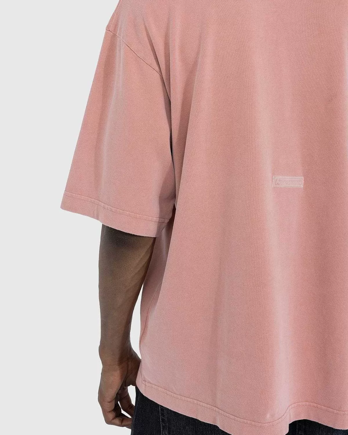 garmentdyed_tshirt_vintage_pink_4.webp T-Shirts>Acne Studios Garment-Dyed T-Shirt Vintage Pink