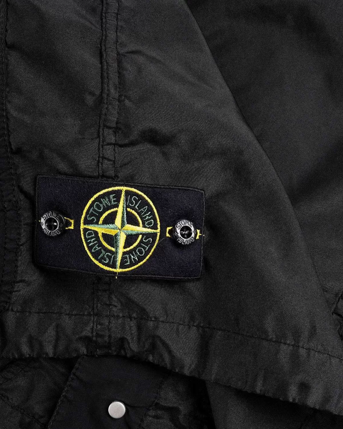 garmentdyed_vest_sort_5.webp Overtøj>Stone Island Garment-Dyed Vest Sort
