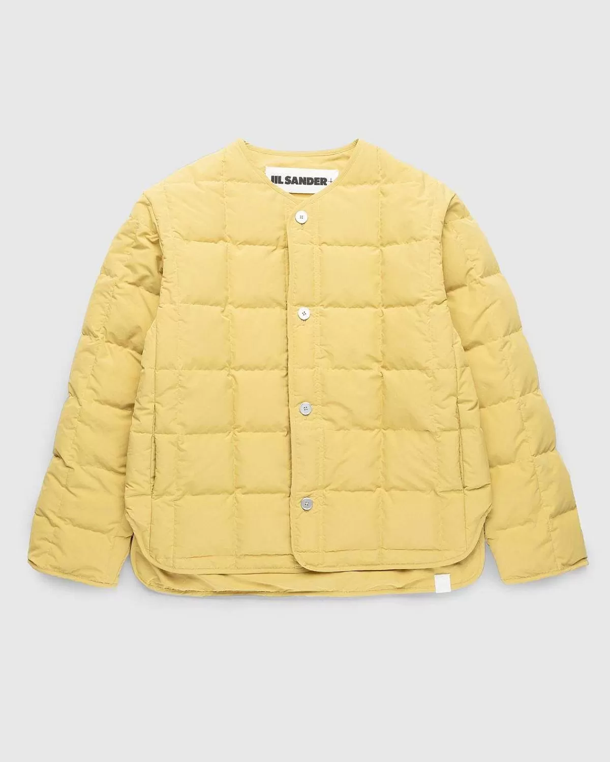 genanvendt_polyester_dunjakke_olivenguld_1.webp Overtøj>Jil Sander Genanvendt Polyester Dunjakke Olivenguld