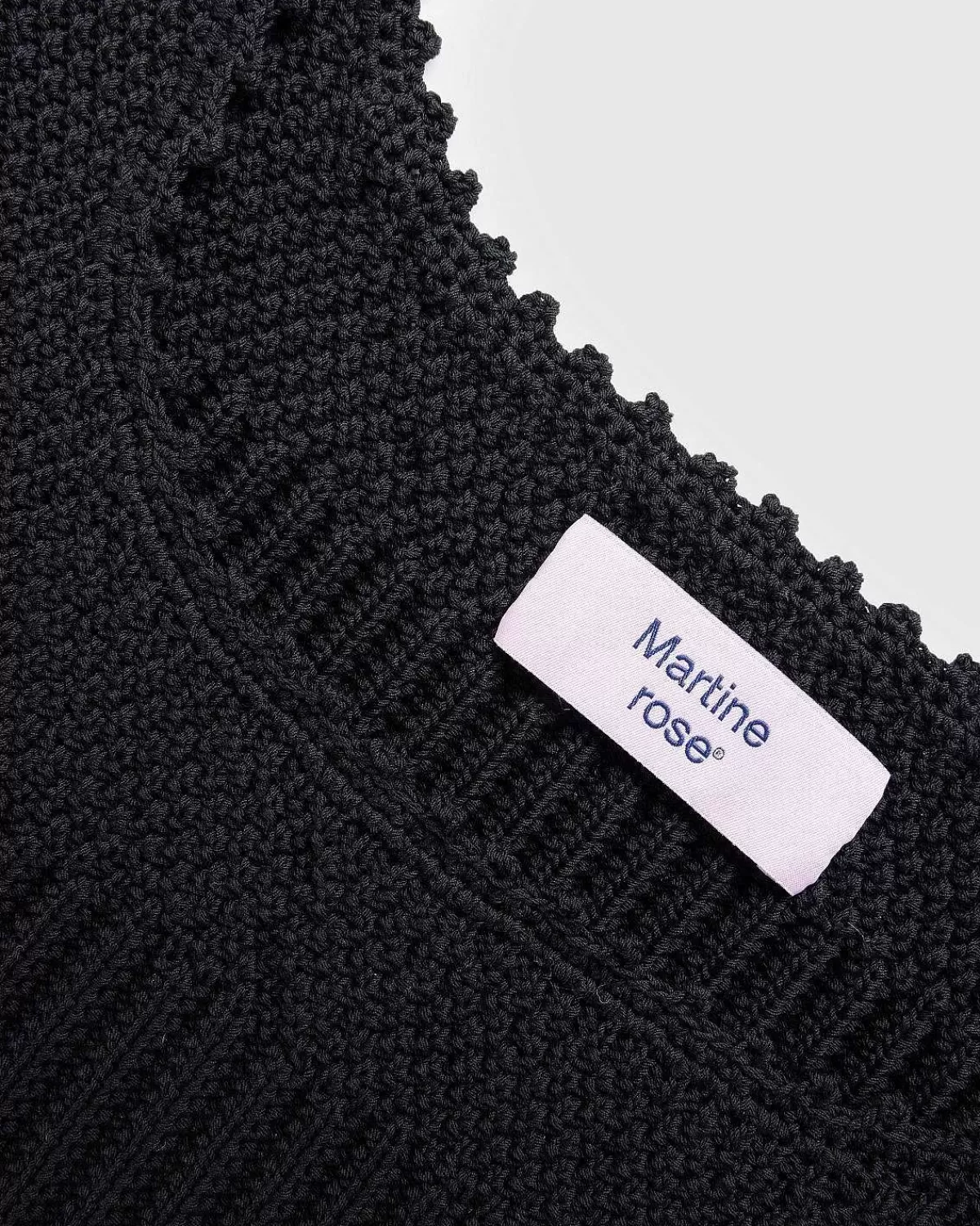 haeklet_vest_sort_6.webp Strik>Martine Rose Haeklet Vest Sort