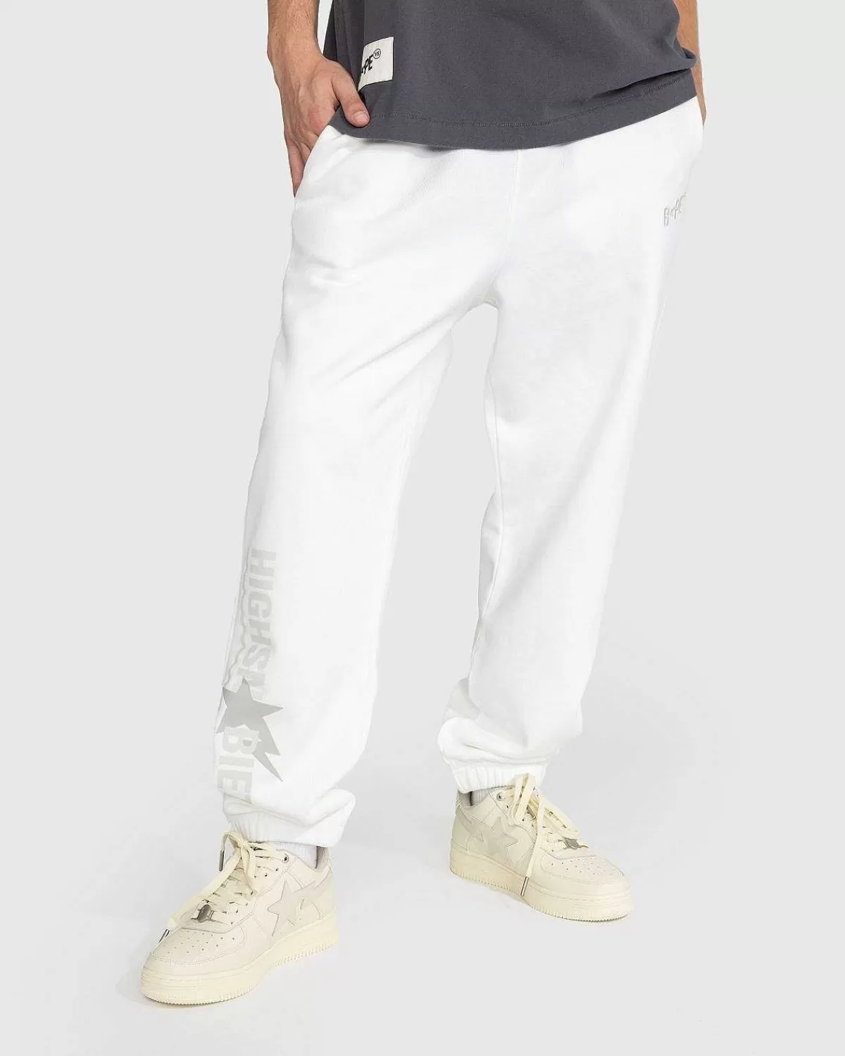 heavy_washed_sweat_pants_ivory_3.webp Bukser>BAPE Heavy Washed Sweat Pants Ivory