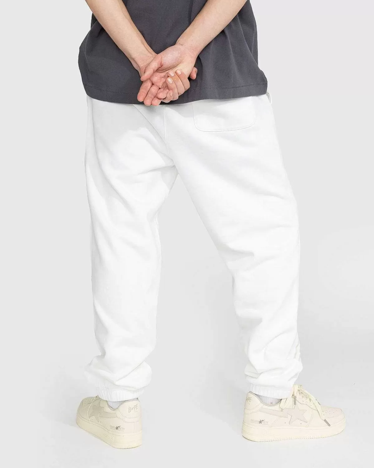 heavy_washed_sweat_pants_ivory_4.webp Bukser>BAPE Heavy Washed Sweat Pants Ivory