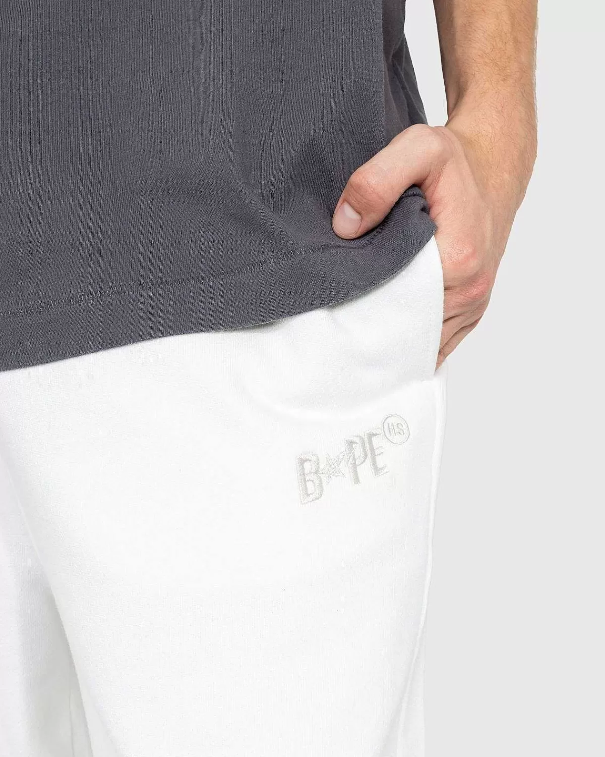 heavy_washed_sweat_pants_ivory_5.webp Bukser>BAPE Heavy Washed Sweat Pants Ivory