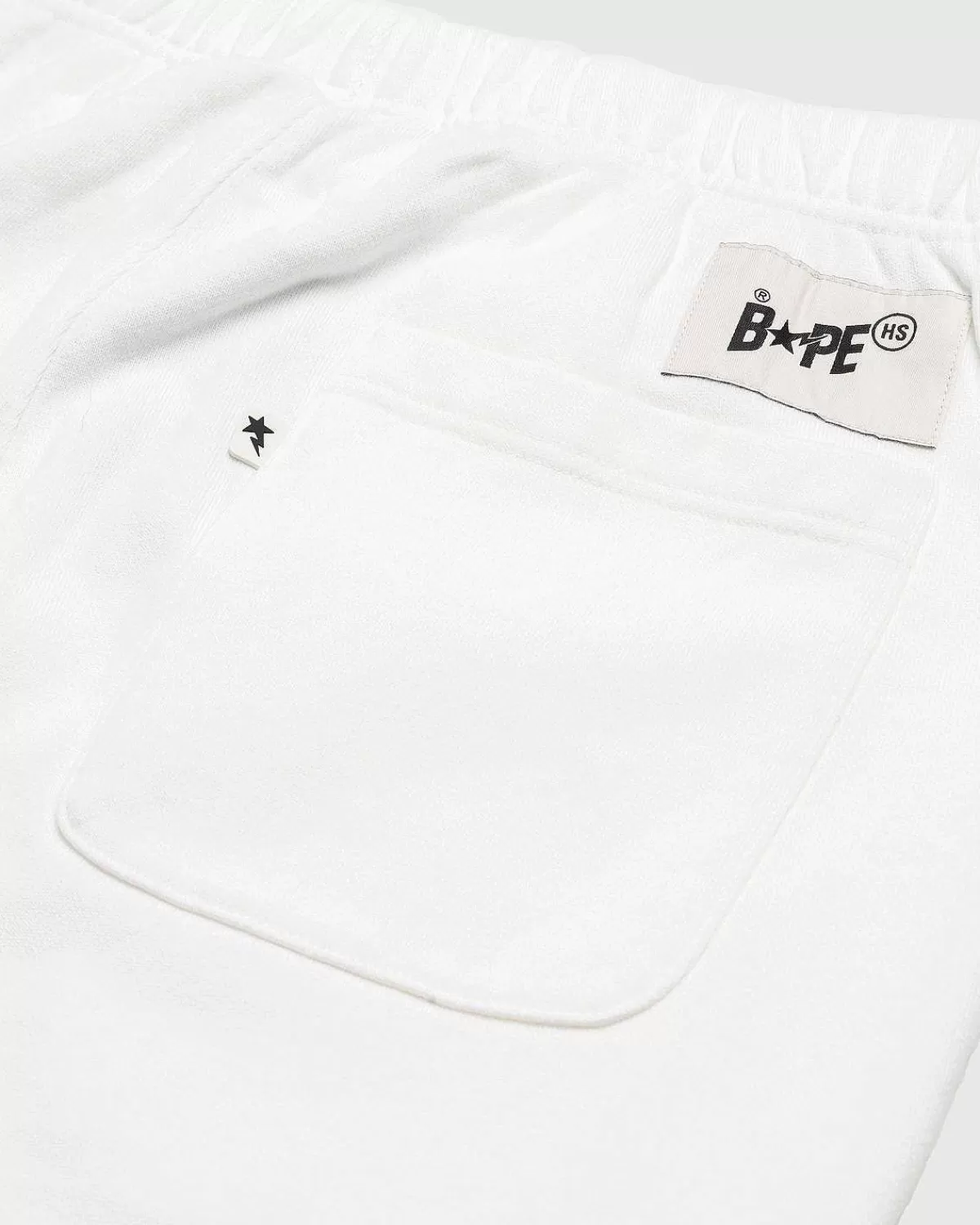 heavy_washed_sweat_pants_ivory_7.webp Bukser>BAPE Heavy Washed Sweat Pants Ivory