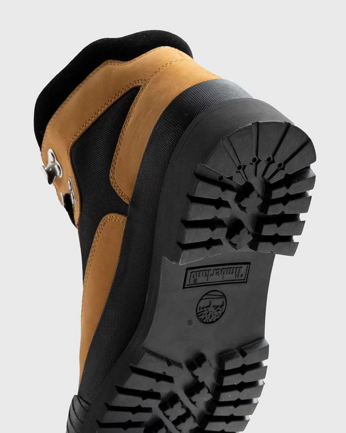 Vandre Sneakers>Timberland Heritage Rubber Toe Hiker Wheat