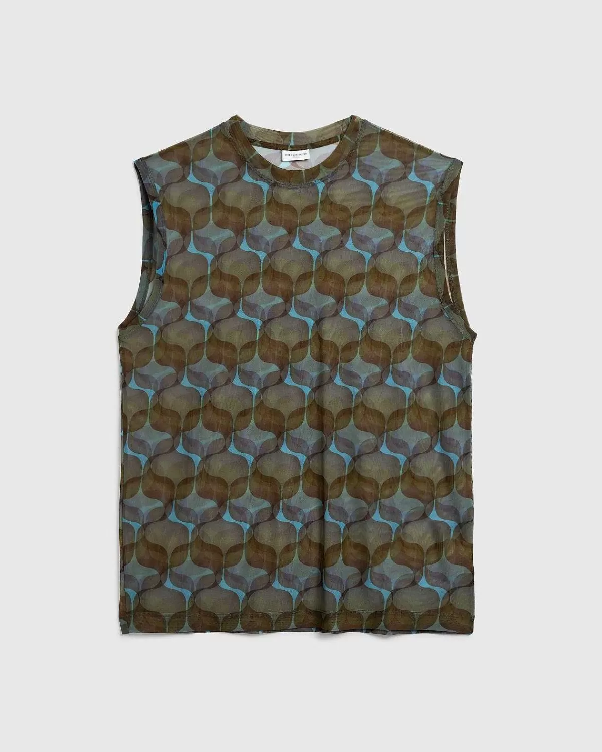 heyzen_skjorte_stovgron_1.webp T-Shirts>Dries van Noten Heyzen Skjorte Stov/Gron