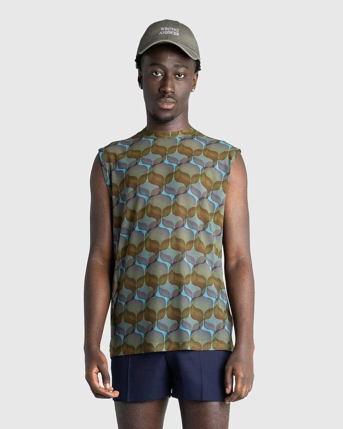 heyzen_skjorte_stovgron_2.webp T-Shirts>Dries van Noten Heyzen Skjorte Stov/Gron