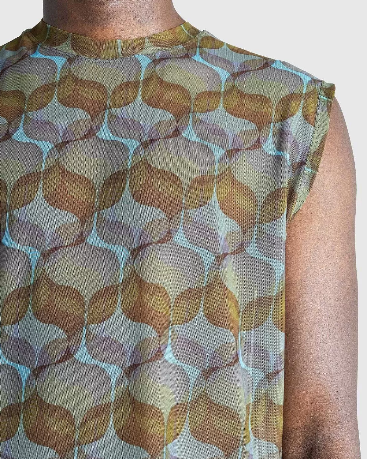 heyzen_skjorte_stovgron_5.webp T-Shirts>Dries van Noten Heyzen Skjorte Stov/Gron