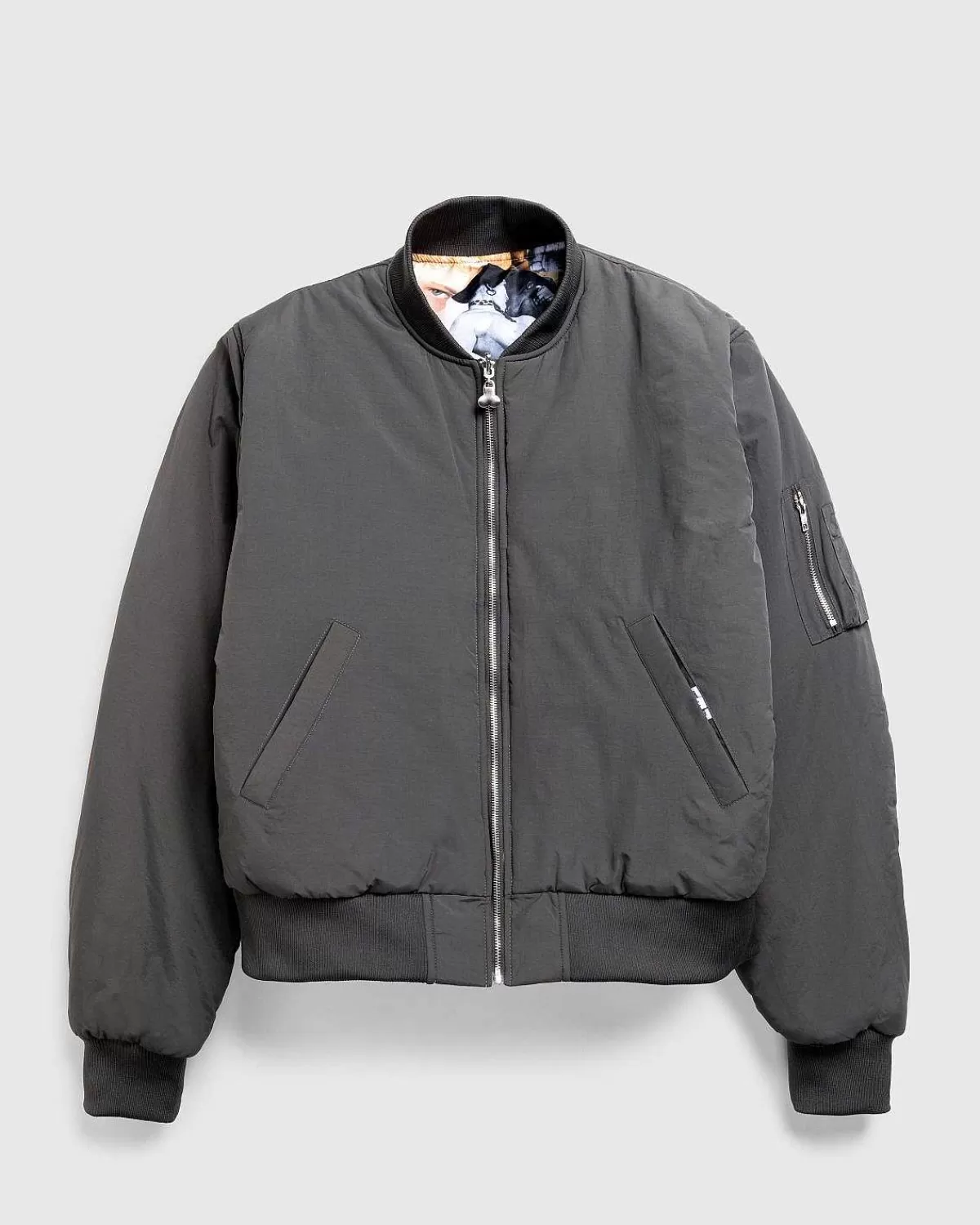 hidden_pleasures_bomber_jacket_gra_2.webp Overtøj>Carne Bollente Hidden Pleasures Bomber Jacket Gra