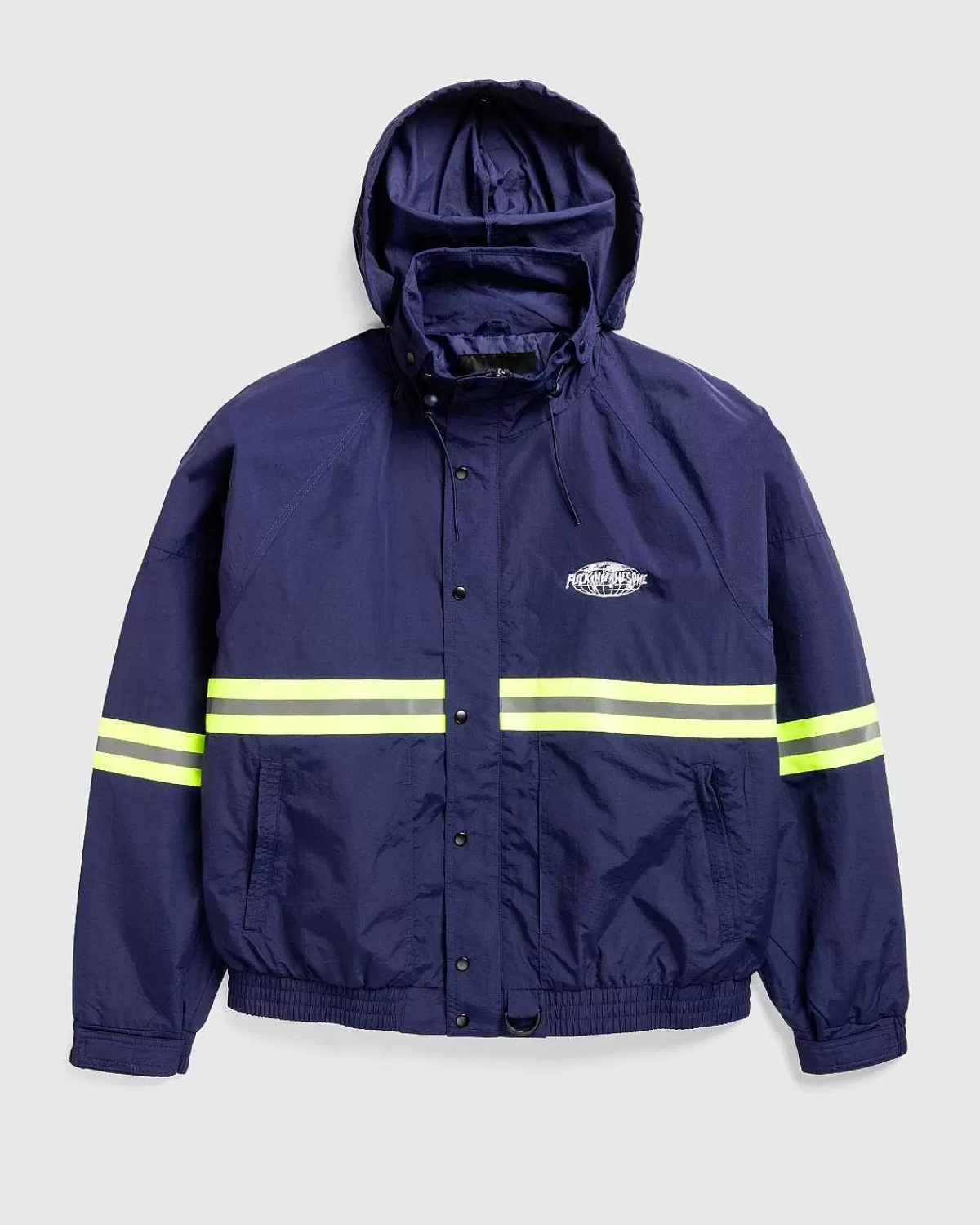 high_vis_jakke_bla_1.webp Overtøj>Fucking Awesome High Vis Jakke Bla
