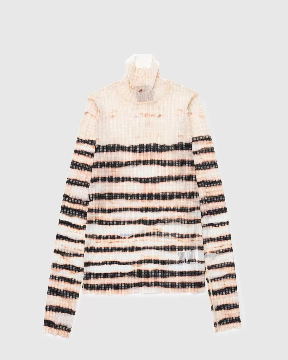 hojhalset_langaermet_printet_stribet_top_ecrubrun_1.webp Strik>Jean Paul Gaultier Hojhalset Langaermet Printet Stribet Top Ecru/Brun