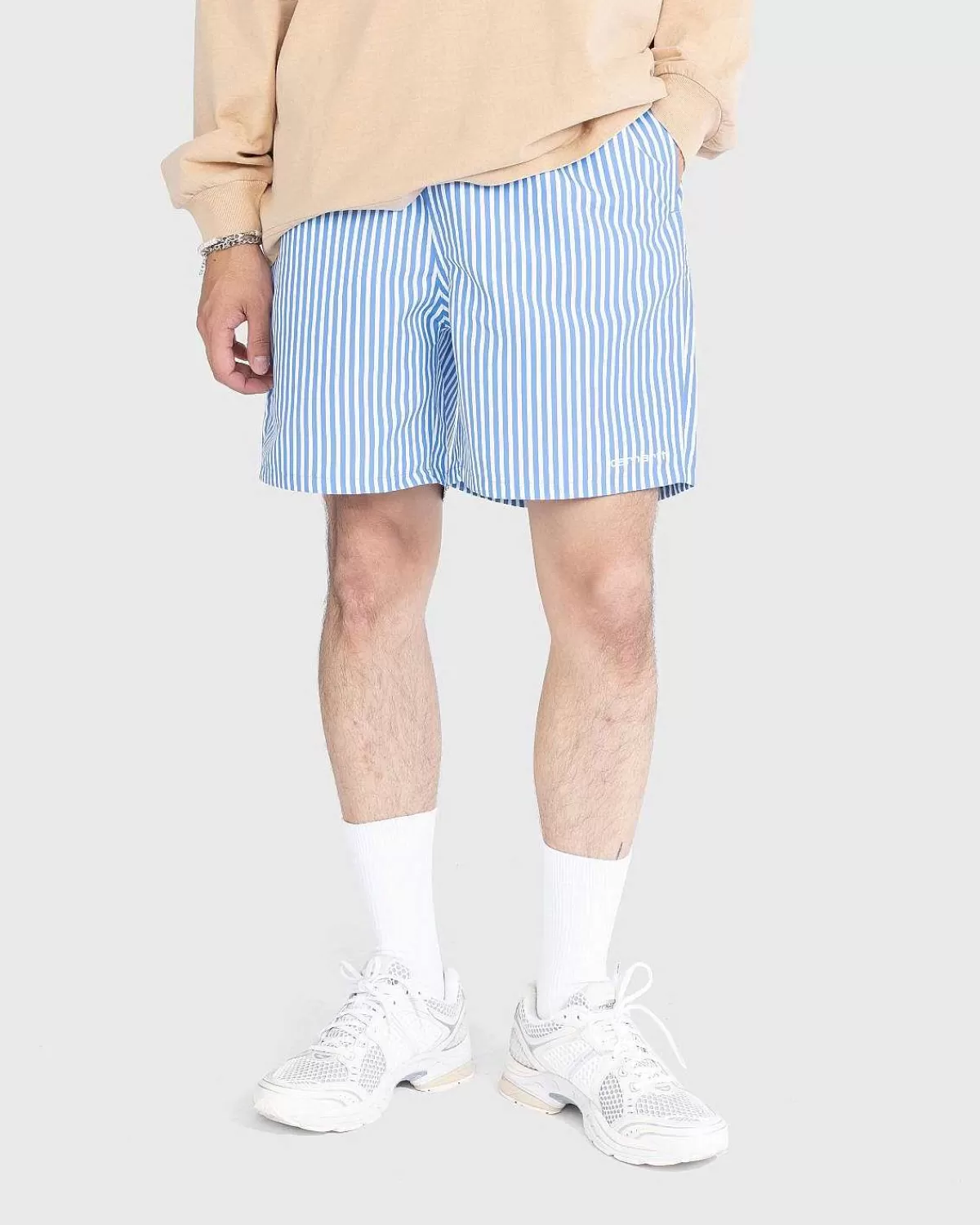 island_swim_trunk_piscine_matson_stripe_2.webp Badetøj>Carhartt WIP Island Swim Trunk Piscine Matson Stripe